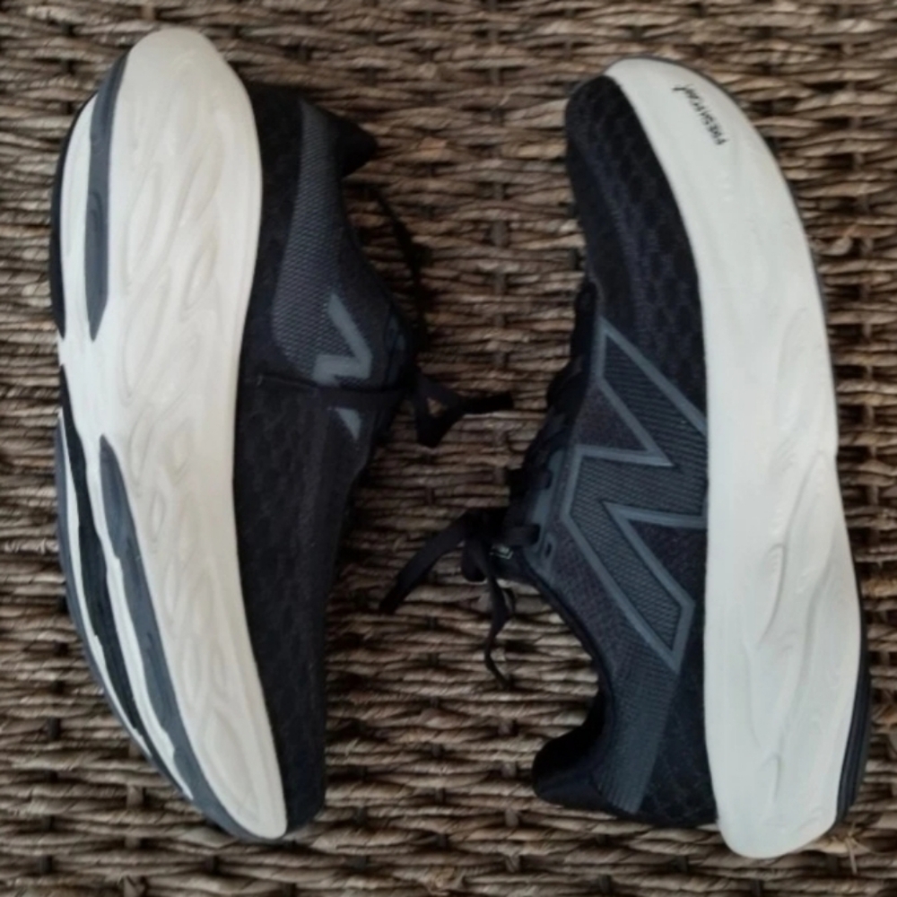 New Balance 1080 BLACk GRAY Running Shoes(M 14 D) Comfort Walking Sneakers - Picture 5 of 9